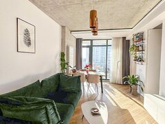 Floreasca, Dinamic City, Parcul Verdi, nord, 2 camere, parcare